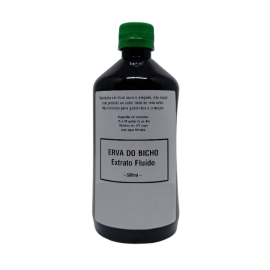 Extrato Fluido De Erva Bicho - Com 500ml