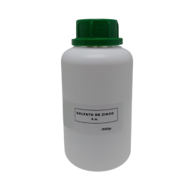 Sulfato De Zinco  -  Embalagem Com 500 Gramas