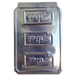 Forma P�scoa - Feliz P�scoa - Com 3 Cartelas 