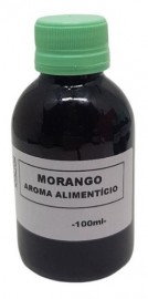 Aroma Aliment�cio De Morango - Embalagem Com 100ml