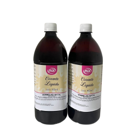  Corante Aliment�cio Mix - Vermelho Natal 960ml Com 2 P�s