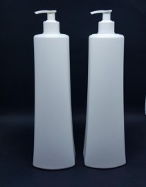 Frascos Dubai P/ Shampoo - 1 Litro - Brancos Com 10 Peas 