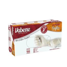 Luva Viniflex Descart�vel Vabene 100 unidades P