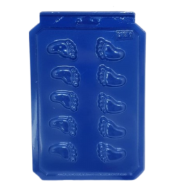 Forma Para Sabonetes  P�zinhos - 10 Cavidades - 4cm X 2,5mm