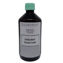 Extrato Fluido De Cavalinha - 100% Puro - Com 500ml 