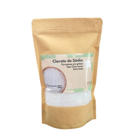Cloreto de sdio puro sem iodo  (sal marinho) Churrasco - 1kg