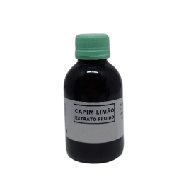 Extrato Fluido  De Capim Lim�o Com 100 Ml