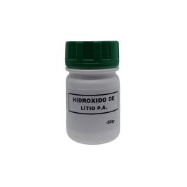 Hidr�xido De L�tio Monohidratado P A - Com 50gr 