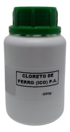 Cloreto De Ferro (ico) 6h2o - P A - Com 250 Gramas 