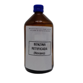 Benzina (HEXANO) Retificada - 500ml - Pura