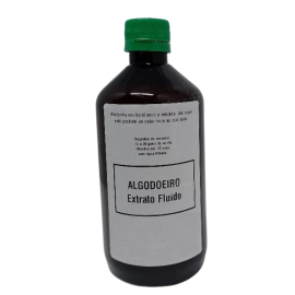 Extrato Fluido Da Casca Algodoeiro - Com 500ml 