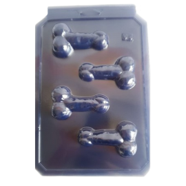 Forma Er�tica P/ Sabonetes Ou Chocolate - Kit C/ 3 Pe�as *