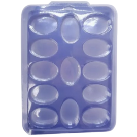 Forma Sabonetes Oval - C/ 13 Cavidades - 4 Cartelas 