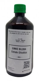 Extrato Gliclico De Ginko Biloba - Com 500ml