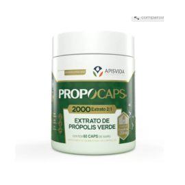 Extrato de Pr�polis Verde Propocaps 60 c�psulas