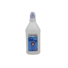 �gua Boricada - 1000ml - 3% - Em Embalagens De 250ml