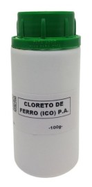 Cloreto De Ferro (ico) 6h2o - P A - Com 100 Gramas 
