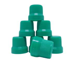 Tampa Lacre De Rosca 18mm -verde Bandeira - Com 200 Pe�as