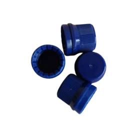 Tampa Lacre De Rosca 18mm - Azuis - Kit Com 200 Pe�as