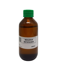 Benzina (HEXANO) Retificada - 200ml - Pura