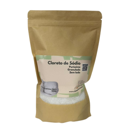 Cloreto de s�dio puro sem iodo  (sal marinho) Granulado - 1kg