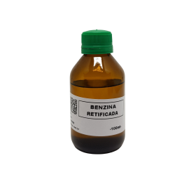 Benzina (HEXANO) Retificada - 100ml - Pura