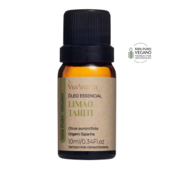 �leo Essencial De Lim�o Tahiti Puro - 10ml - Via Aroma