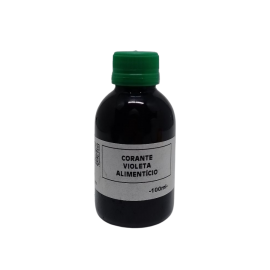 Corante Alimentcio  - Violeta - Embalagem De 100 Ml