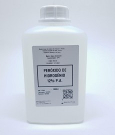 Perxido Hidrognio Puro A 12% - Com 1 Litro 