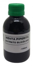 Extrato Gliclico De Menta ( Piperita) - Com 100 Ml *