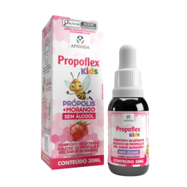 Extrato Aquoso de Pr�polis e Mel Sabor Morango 30ml