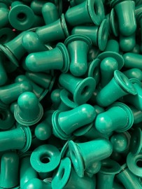 Bulbo Verde Escuro em Silicone kit 50 Pe�as 