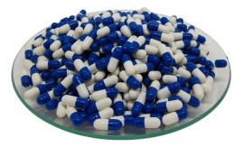 Cpsulas Vazias 1000 Unidades -  N 5 - Azul E Branca