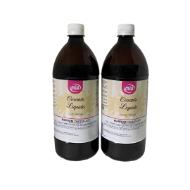 Corante Aliment�cio Mix - Marrom Chocolate - 960ml Com 2 P�s