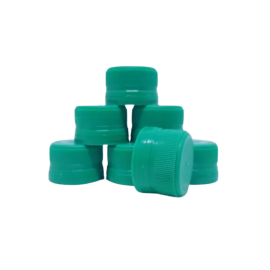 Tampa Lacre De Rosca 24mm - Verde Bandeira - Com 200 Pe�as