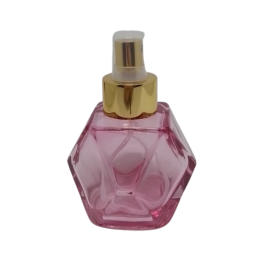 Frascos De Vidro Rosa Spray 100ml - Vazio