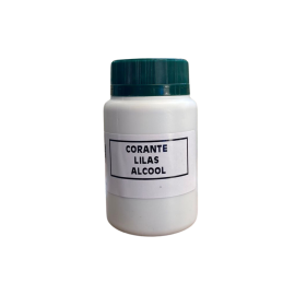 Corante P Solvel Em lcool - Lils - Com 50g 