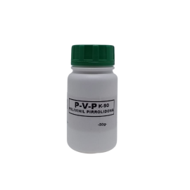 Pvp K-90 - Polivinilpirrolidona - Embalagem De  50 Gramas