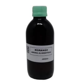 Aroma Aliment�co De Morango - Embalagem Com 200ml
