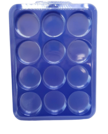 Forma Sabonetes Redondos - Kit C/ 3 Cartelas De 12 Cavidades