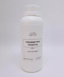 Terebentina Vegetal - Embalagem com 500ml