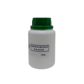 Acetato De Zinco - P A - Com 250g
