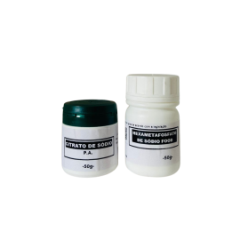 Citrato + Hexametafosfato De S�dio - 50g De Cada - Food