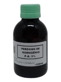 Perxido Hidrognio 3% -  Puro -100ml