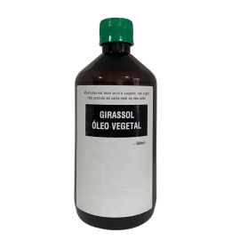 leo Vegetal  De Girassol - 100% Puro -  500 Ml