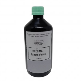 Extrato Fluido De Or�gano -  Embalagem Com 500ml